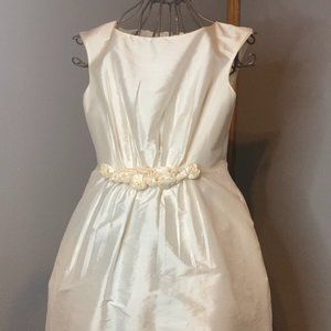 Vintage Off White Party Dress